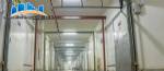 Industrial plant/refrigeration processing plant for deboning and processing meats and sausages.