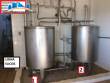 Complete line for production pasteurization and juice filling