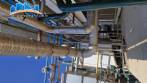 Complete industrial plant for the production of food products such as sauces, beverage concentrates, syrups, toppings, condiments, and cosmetics.